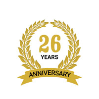 26 years anniversary